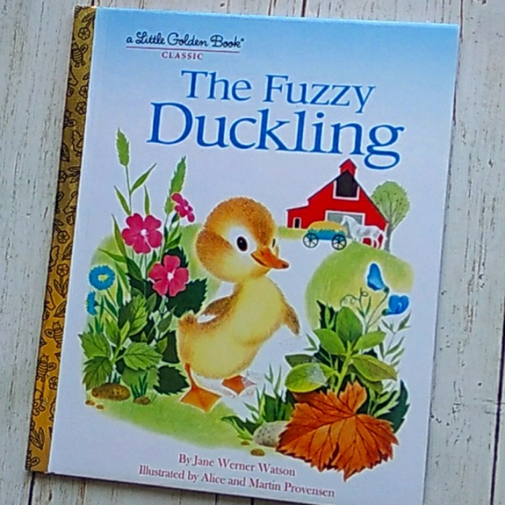 The fuzzy duckling little golden book
